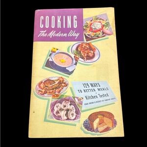 Vintage 1948 Planters Cookbook: Cooking the Modern Way Vintage Cookbook Retro